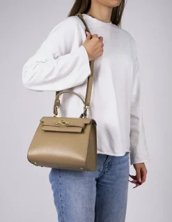 L'INTERVALLE Vance Taupe Leather