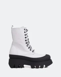 Women L'INTERVALLE Vancouver White Leather