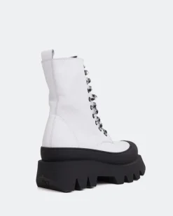 Women L'INTERVALLE Vancouver White Leather