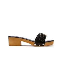 Women L'INTERVALLE Vanja Black Leather