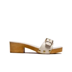 Women L'INTERVALLE Vanja White Leather