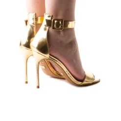 Women L'INTERVALLE Vanua Gold Mirror Leather