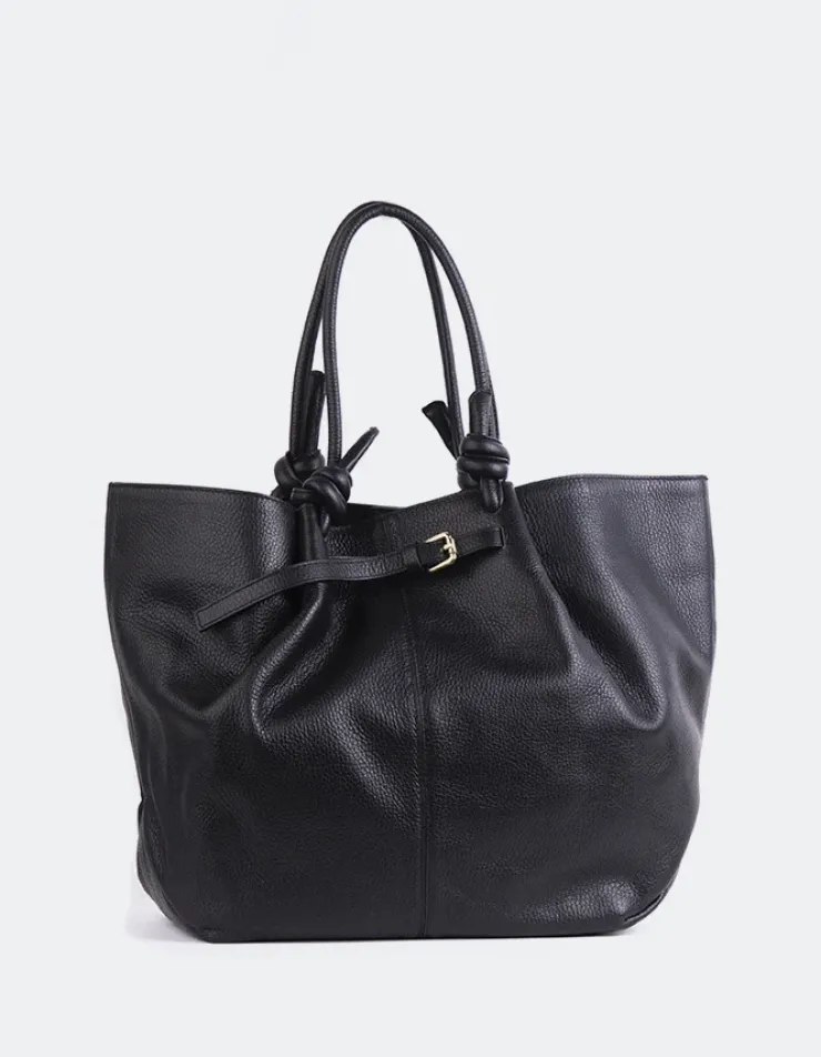 L'INTERVALLE Varden Black Leather