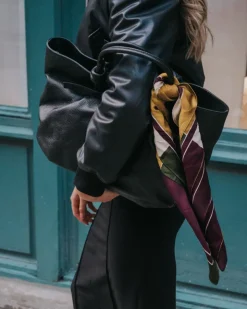 L'INTERVALLE Varden Black Leather