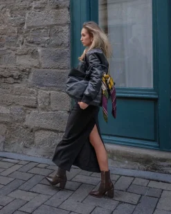 L'INTERVALLE Varden Black Leather