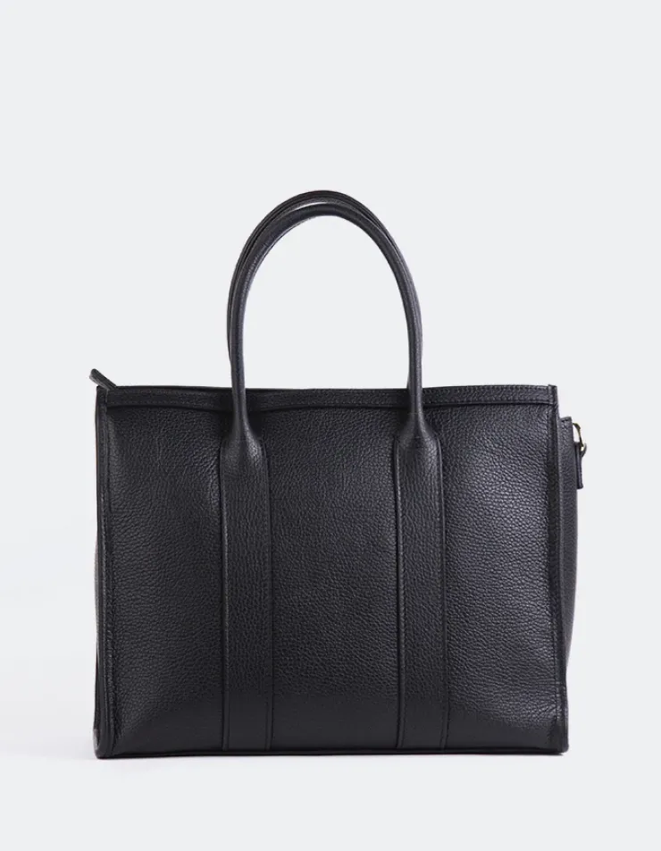 L'INTERVALLE Veena Black Leather