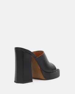 Women L'INTERVALLE Vendome Black Leather