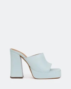 Women L'INTERVALLE Vendome Blue Leather