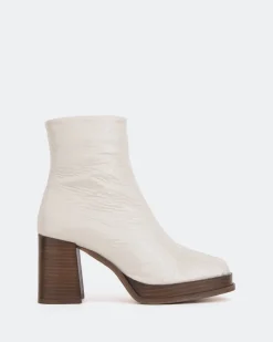 Women L'INTERVALLE Venezia Off White Naplack