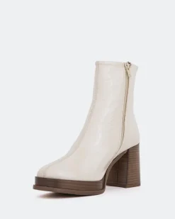 Women L'INTERVALLE Venezia Off White Naplack