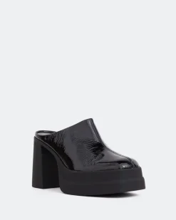 Women L'INTERVALLE Verdi Black Naplack