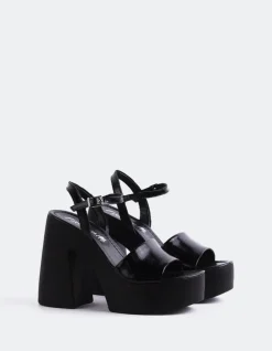 Women L'INTERVALLE Veria Black Naplack