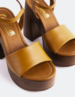 Women L'INTERVALLE Veria Tan Leather