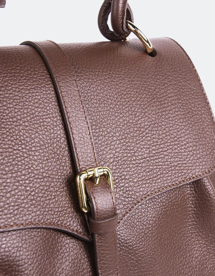 L'INTERVALLE Verone Brown Leather