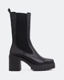 Women L'INTERVALLE Vienne Black Leather
