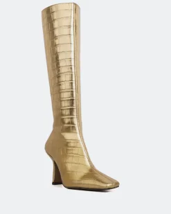 Women L'INTERVALLE Viger Bronze Croco