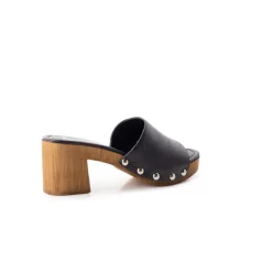 Women L'INTERVALLE Vild Black Leather