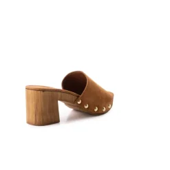 Women L'INTERVALLE Vild Cognac Suede