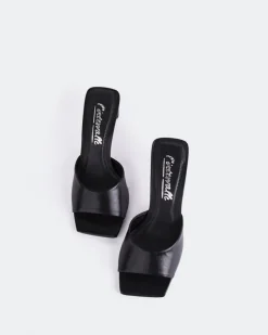 Women L'INTERVALLE Visalia Black Leather