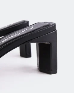 Women L'INTERVALLE Visalia Black Leather