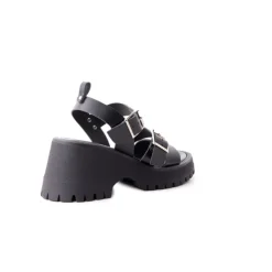 Women L'INTERVALLE Viterbo Black Leather