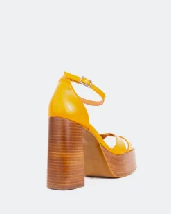 Women L'INTERVALLE Vixen Orange Leather