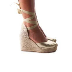 Women L'INTERVALLE Volta Gold Canvas