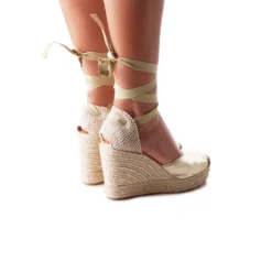 Women L'INTERVALLE Volta Gold Canvas