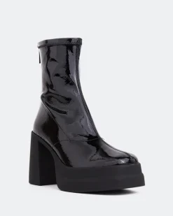 Women L'INTERVALLE Voltera Black Naplack Stretch