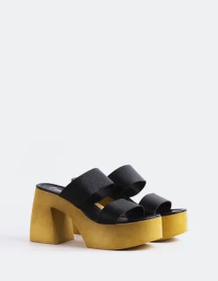 Women L'INTERVALLE Vyronas Black Leather