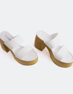 Women L'INTERVALLE Vyronas White Leather