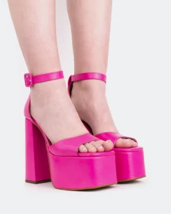 Women L'INTERVALLE Walton Pink Leather/Cuir Rose