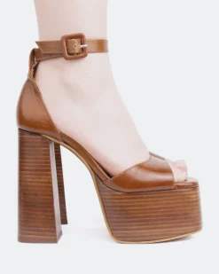 Women L'INTERVALLE Walton Tan Leather
