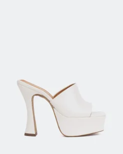 Women L'INTERVALLE Weekend Off White Leather