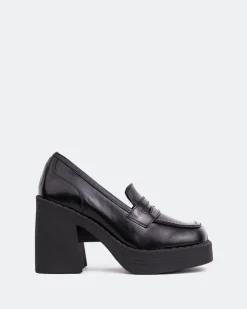 Women L'INTERVALLE Weezer Black Leather