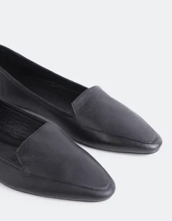Women L'INTERVALLE Winkle Black Leather