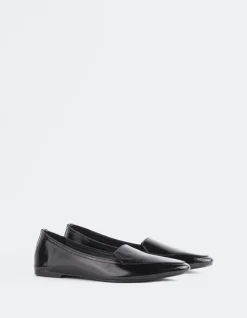 Women L'INTERVALLE Winkle Black Patent