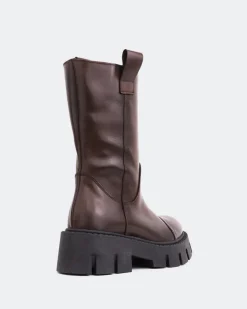 Women L'INTERVALLE Winnipeg Brown Leather