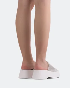 Women L'INTERVALLE Wixson White Strass