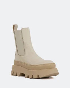 Women L'INTERVALLE Wolfe Off White Leather