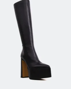 Women L'INTERVALLE Yaroslav Black Leather