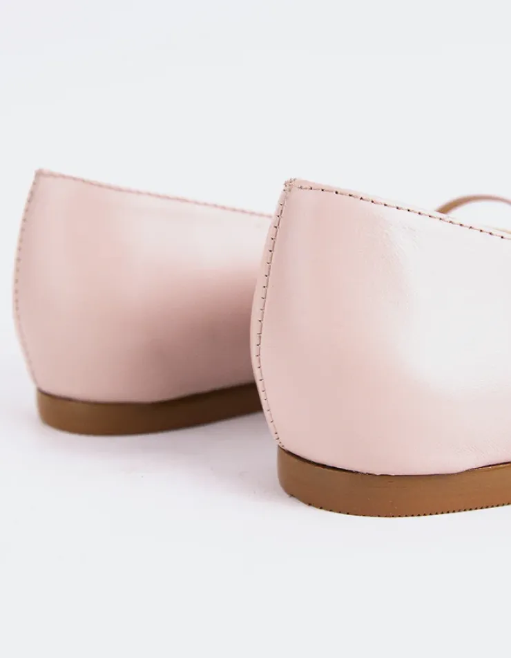 Women L'INTERVALLE Yarrow Off Wht.Pink Leather