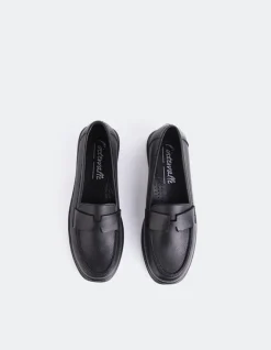 Women L'INTERVALLE Yasmin Black Leather