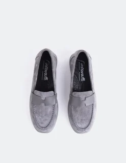 Women L'INTERVALLE Yasmin Grey Suede