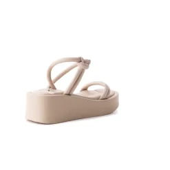 Women L'INTERVALLE Yumiko Beige Leather