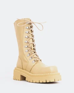 Women L'INTERVALLE Zafiro Cream Leather