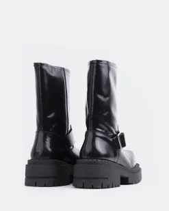 Women L'INTERVALLE Zaka Black Leather