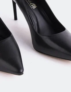 Women L'INTERVALLE Zinnia Black Leather