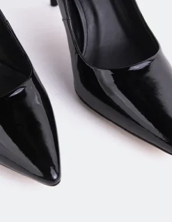 Women L'INTERVALLE Zinnia Black Patent
