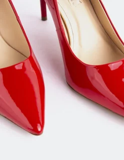 Women L'INTERVALLE Zinnia Red Patent